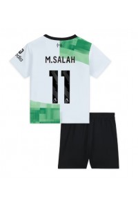 Liverpool Mohamed Salah #11 Babytruitje Uit tenue Kind 2023-24 Korte Mouw (+ Korte broeken)